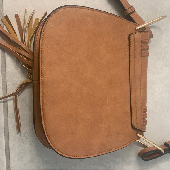 Brown Leather Crossbody - Picture 5 of 6